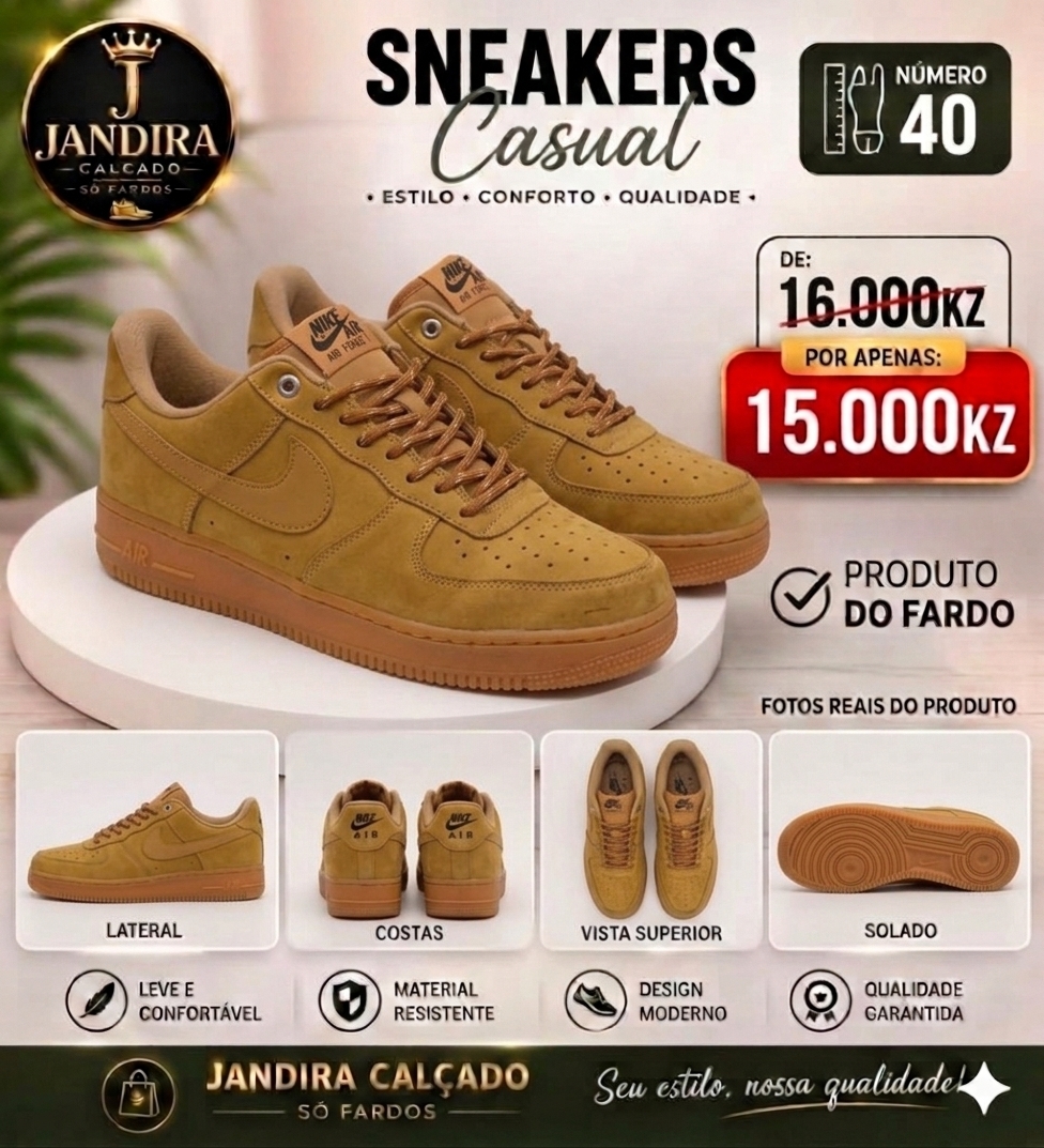 Nike Rasa cor Castanha produto do far