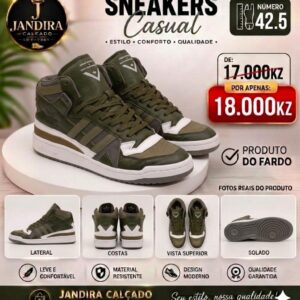 Adidas Estilo bota cor verde