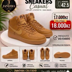 Nike bota cor Castanha produto do fardo